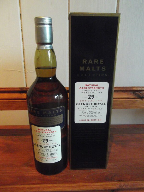 Rare Malts Selection Glenury Royal 29yo 57%abv Ltd Edt now only £275.00 inc P&amp;P call 0780 670 8464 for details.