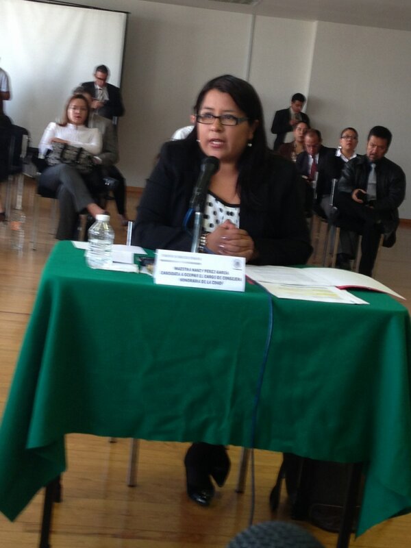 Ella es Nancy Pérez candidata a #ConsejeraHonorariaCDHDF en su entrevista