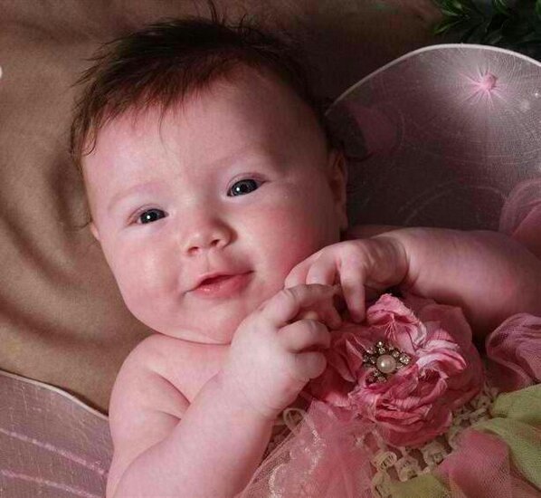 usmcLexiGAL's tweet photo. Olivia at 3 months http://t.co/1kzCh95x