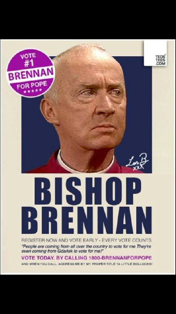 I know where my vote is going #Pope