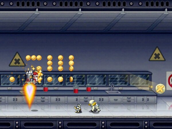 I just flew 1,519m in an explosive game of Jetpack Joyride on iPad. Bam!  bit.ly/rKuWqK