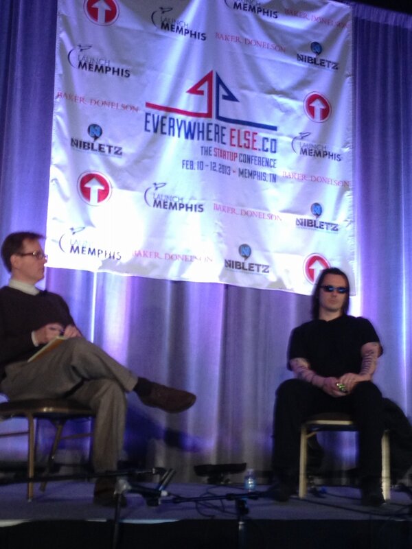 InnoTechToday's tweet photo. .@damienechols back in Memphis talking about technology changes over the last 20yrd http://t.co/R5EWTVqi