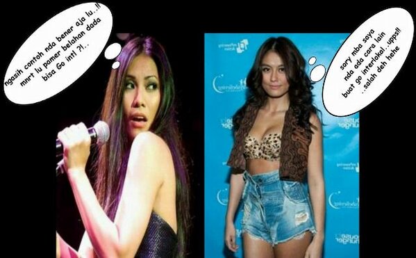 dilematis gogon mpe diomelin seniornyee...wkwkwkw #ngakak