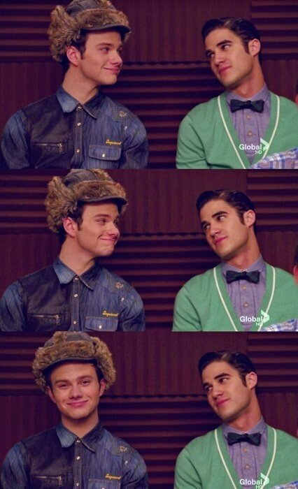 owenshunts's tweet image. KLAINE is trending:') #gogleeks!