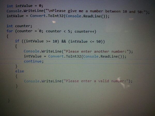 MostlyNow_STEVE's tweet image. All I needed to do to get this code to work right was the &quot;continue;&quot; #ProgrammerProbs...