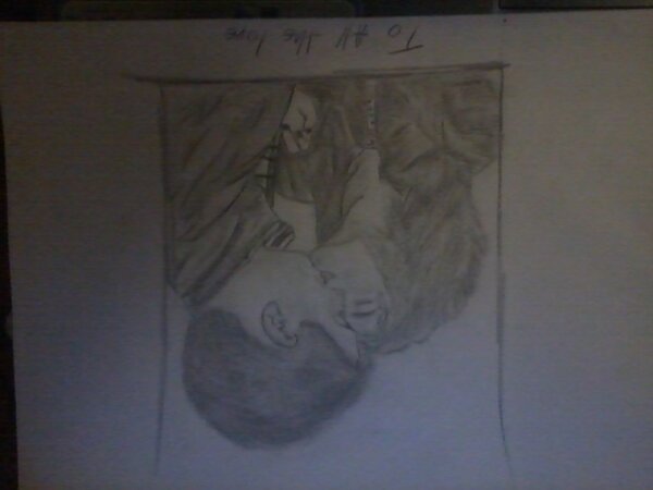 MrRedCrayons's tweet photo. feeling like drawing me and the gf :) http://t.co/KdTRw9W8