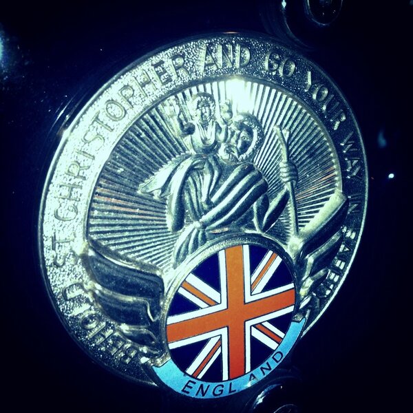 MaccaTHFC's tweet image. Every scooter rider needs St Christopher looking over them. Especially on London roads! #MyScoot