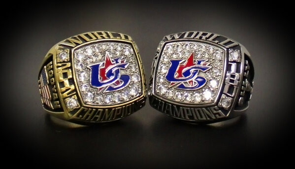 More hardware arriving in the USA Baseball offices. The <a href="/USABaseball18U/">USA Baseball 18U</a> rings came in today. #WorldChampions