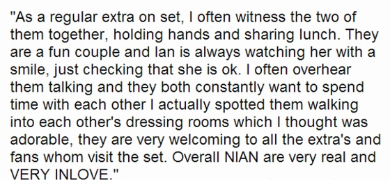 TVDvampirelove's tweet photo. AWHH! About nian on set <3 - (from tvd extra) http://t.co/ZPxVMe4Y