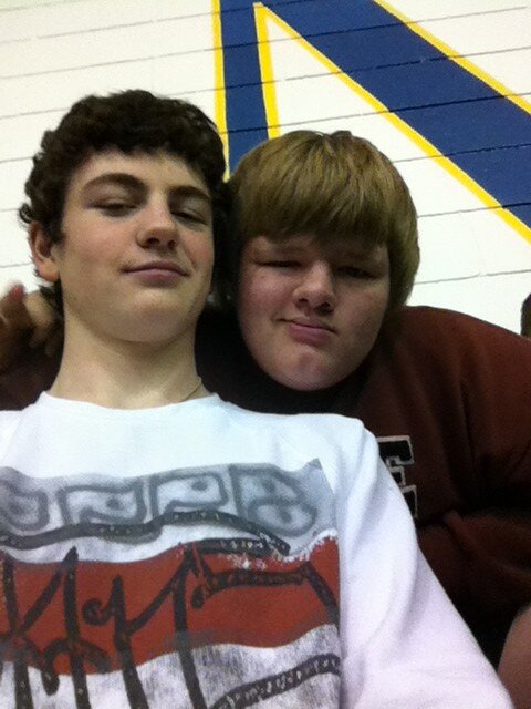 Schriver72's tweet image. @IanHouk_Graves Our first school bombing together!!:) #diedtogether #brosforlife