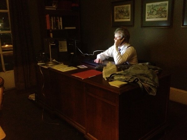 KA_EpsilonNu's tweet photo. Thad Thompson, hard at work in the study http://t.co/5rCsWnds