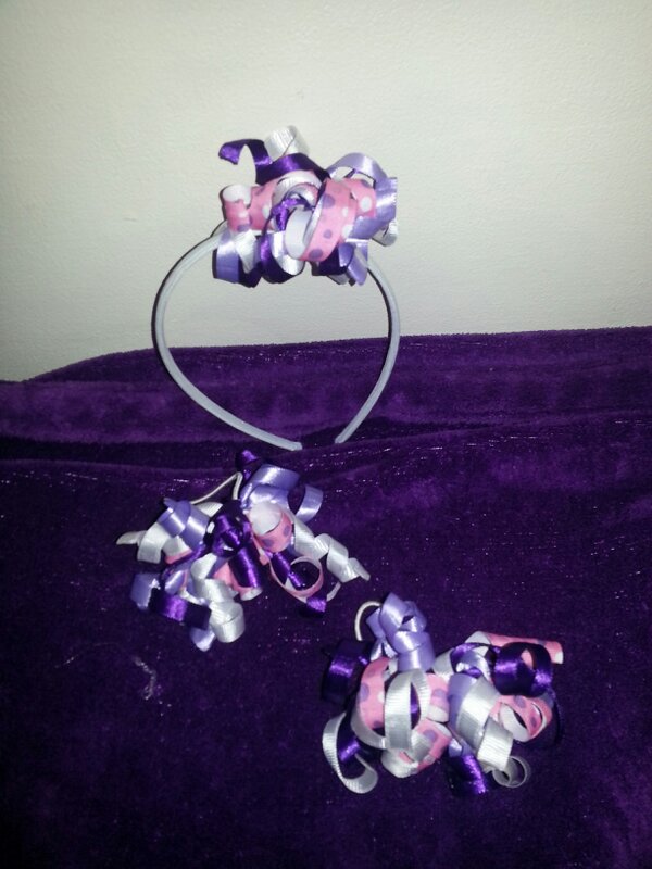 ALRCustomDesign's tweet image. Headband set.