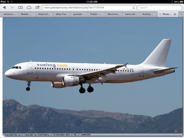 Flight logistics is Dismantling An Airbus A320 x Vueling .due in end of Feb.