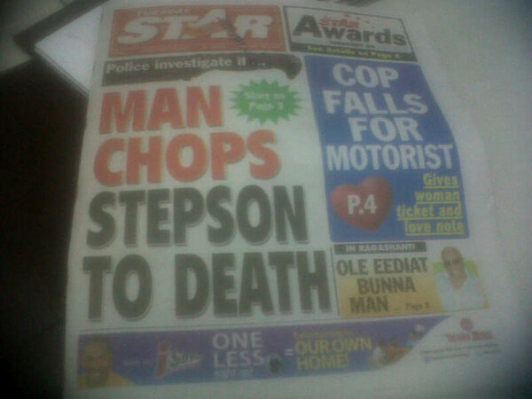 jamaicastar's tweet image. Check out today's front page.