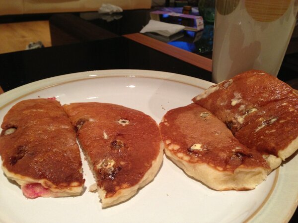 Smarties pancakes!! This will be a long lent #delicious #cheeriochoc