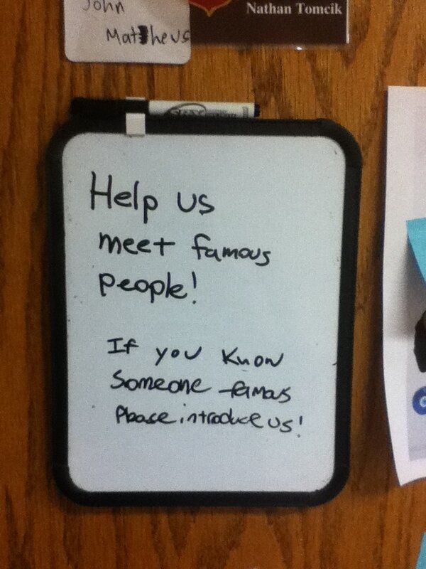 ryanklimt's tweet image. I wanna meet famous people! @Nate_Doggg @manofvault #famous #hookusup