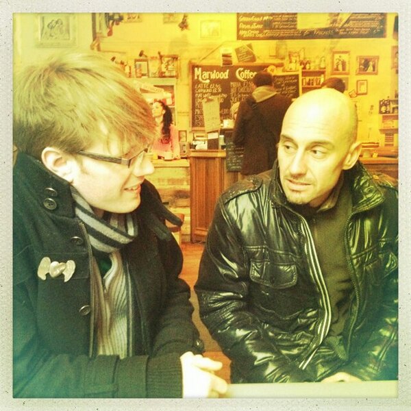 gunterge's tweet photo. Meeting with Matt from Bjorks team in Brighton. http://t.co/lrYoNp1H