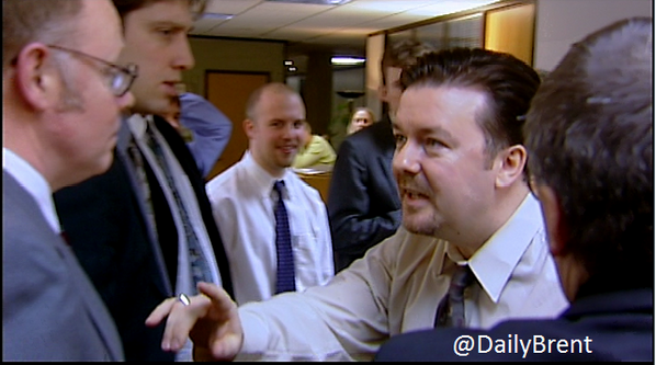 DailyBrent's tweet photo. Right. You're not gonna lose your job, you're not gonna lose your job, you know... http://t.co/NEpd2oU2