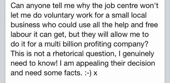 CwtchyKate's tweet photo. Can anyone answer this? @jobcentreplus http://t.co/Agsm6Y24