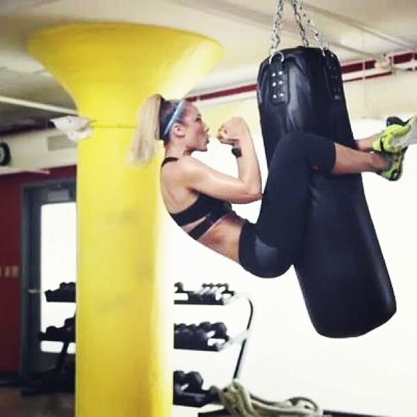 under armour punching bag