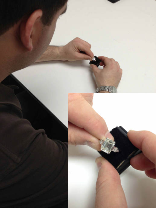 GemsAround's tweet photo. Getting ready to ship this gorgeous engagement ring in time for Valentine's Day! @GemsAround  http://t.co/ORdxTlmb http://t.co/B0GAngoR