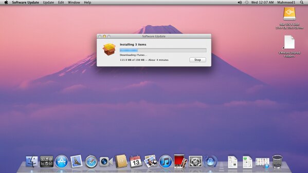 Sultan_Magfory's tweet image. تم تثبيتها على الويندوز #mac_os