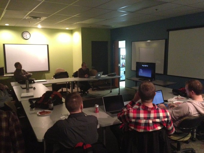 Cocoaheads Presentation in Action