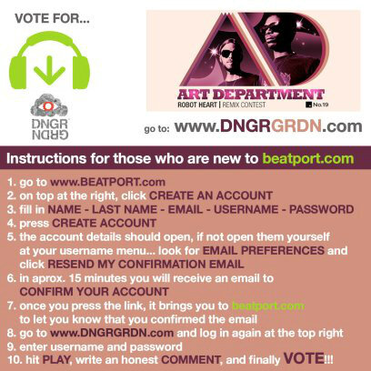 DJ Joel Pierluisi aka @MrDangerGarden necesita tu VOTO para ganarle a Italia, Francia, Brazil y otros 550 talentos! ”