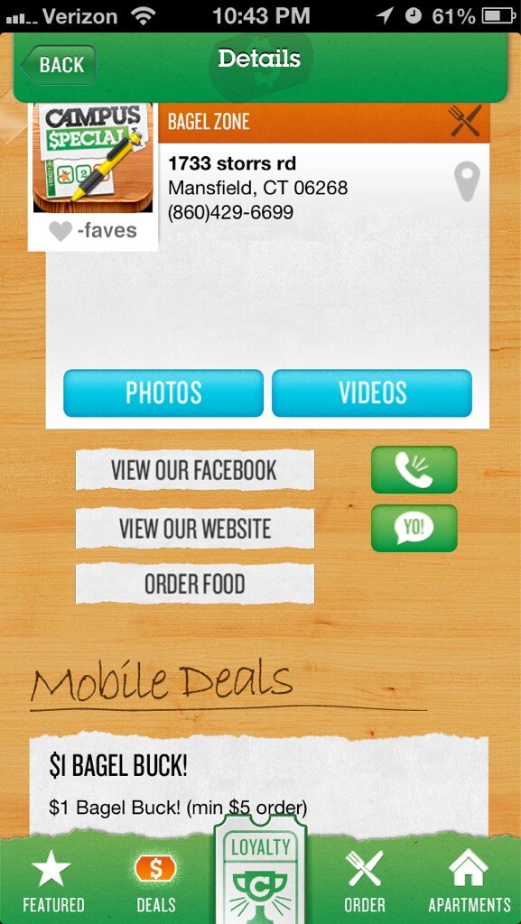 Campus Special UConn on Twitter "On your way to campus tomorrow stop