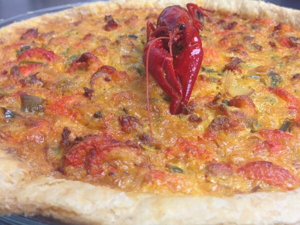traprockbrewery's tweet photo. Chef Andy's famous crawfish pie! Like all food, it is inspired by his first childhood memories... http://t.co/WbxFRARK