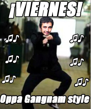 Barajas_el's tweet photo. ¡Hoy sí son buenos días PORQUE POR FIN ES VIERNES! Feliz Viernes http://t.co/d6YppSRW