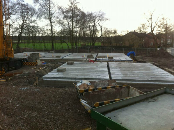 De begane grond ligt er! #debouwmaakthet