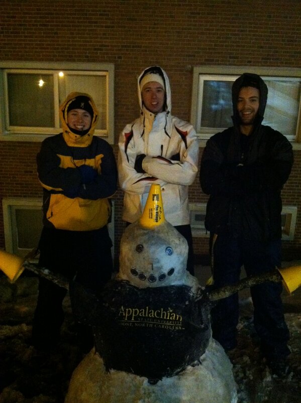 saracen7qb1's tweet image. S/O @AppStateFanBase @asuducks @GoASU we goin hard at 4am!