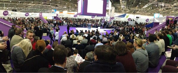BigLearning's tweet image. Time for Brian Cox at #bett_show