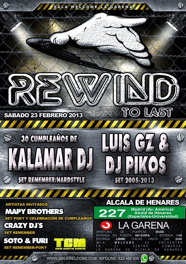 REWIND TO LAST@Sala Welcome 23.02.2013 (La Garena, Alcala de Henares)  BCBu5llCUAIRMuM