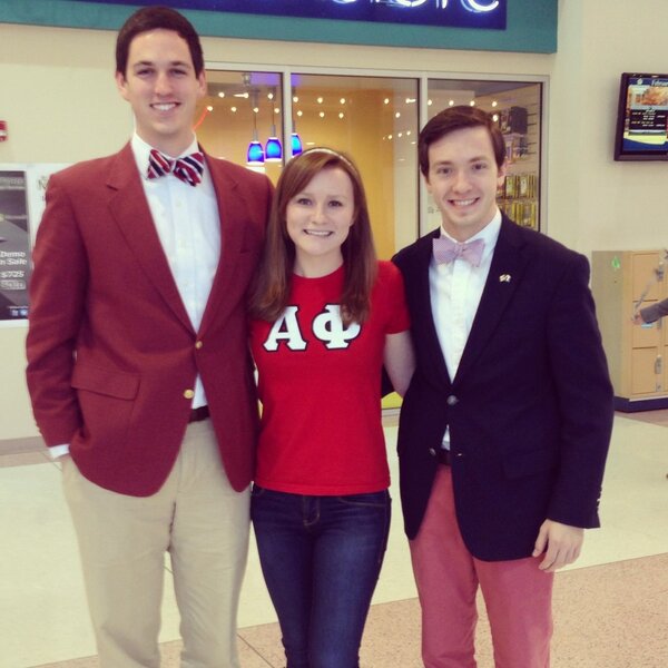 ODUPiKapp's tweet photo. @PiKappaPhi  is supporting @ODUAlphaPhi during Nat'l Wear Red Day!  Join us in supporting the fight against ❤ disease. http://t.co/AJCmYLR0