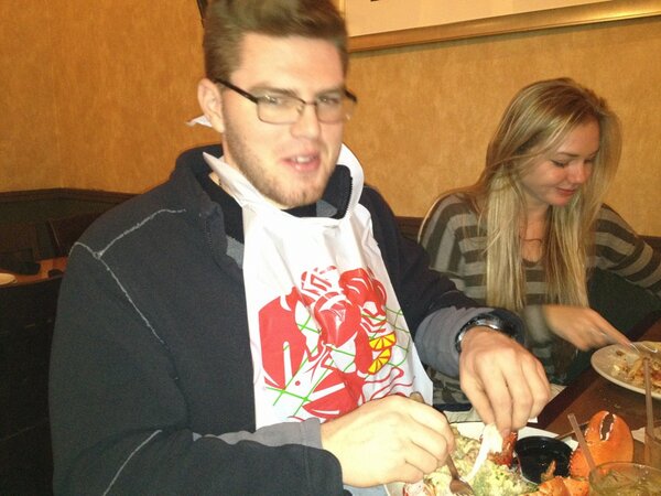 JennyD72's tweet image. #shouldof RT @FreddieFreeman5: You should of seen what he was wearing! “@RealCJ10: He's a big dumb animal folks! http://t.co/lAafYd49l2”