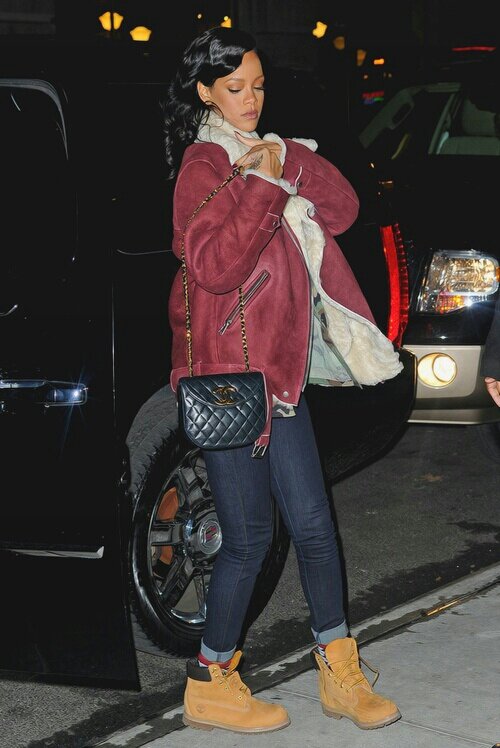 timberland rihanna