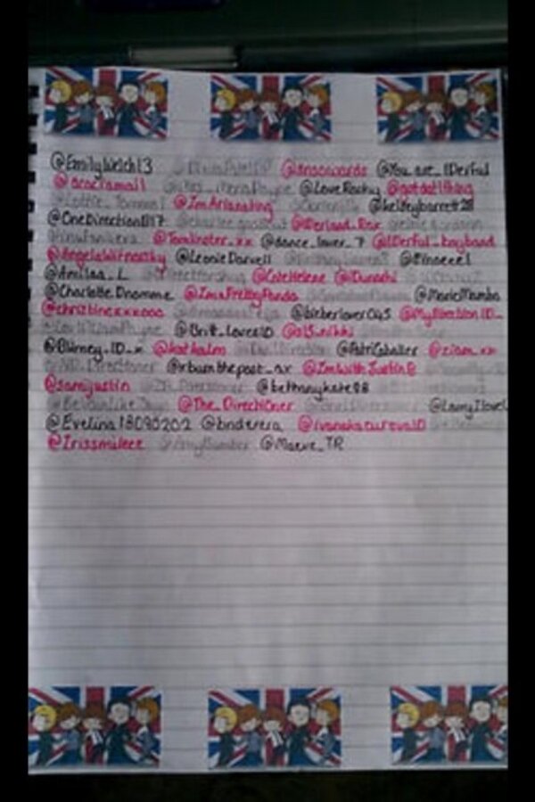 JavierEscobar17's tweet photo. I'm meeting HARRY this year &amp; giving him a FANBOOK. ONLY RT if you're following @1DsKenDoll I'll add your username http://t.co/DDprsghu