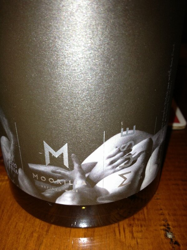 Nice bottle of Moorilla Estate Pinot, pity I do not have any more, very interesting