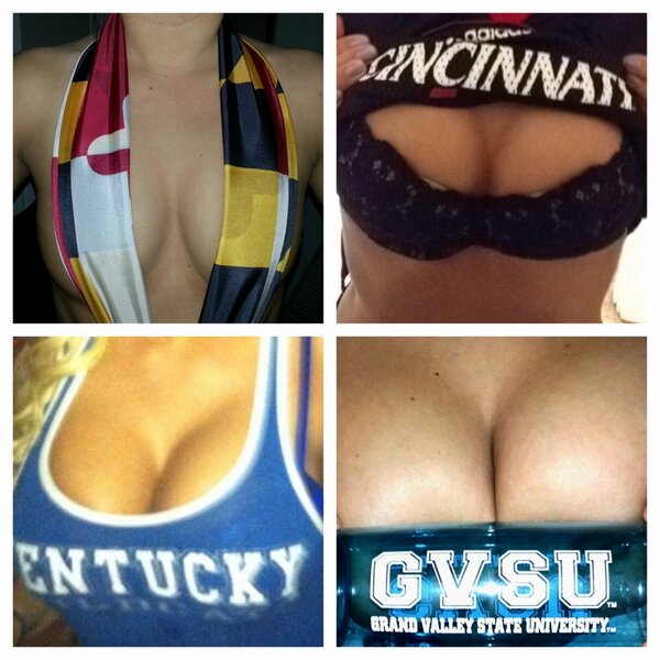 universityboobs's tweet photo. We know @KUboobs is going to rock the #boobment today. Who else will?  Perhaps @UMDBoobs @UCboobs1 @UKBoobs_ @gvboobs http://t.co/bPPE7KmP