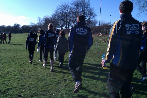 Walking the course #bucscrosscountry