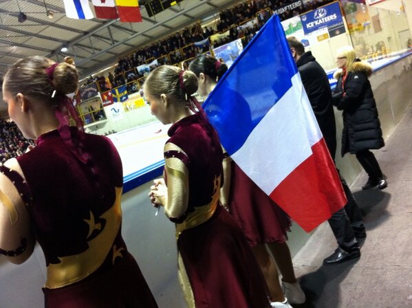 La dernière née des equipes de synchro senior françaises est les Ex´L'ice (Paris Compiegne) #frenchcup