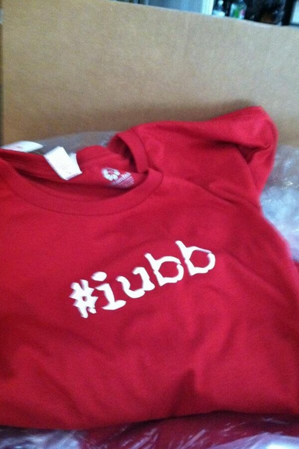 hashtaggraphics's tweet image. Just a few left! Get your #iubb #themovement T before the big game.  I deliver!