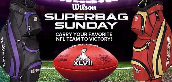 SUPERBAG SUNDAY CONTEST! Stay tuned for the pic of <a href="/padraig_h/">Padraig Harrington</a> throwing signed NFL footballs into the crowd at Phnx Open