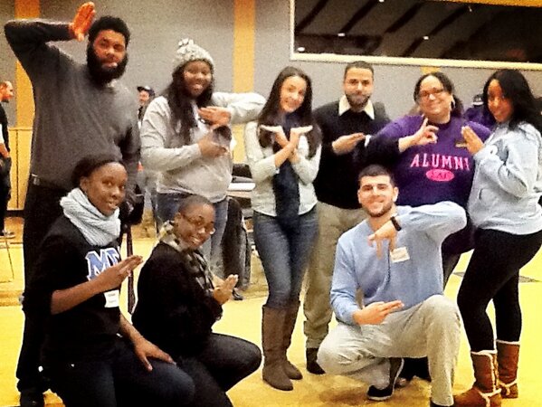 CUS_BETA_NU's tweet photo. All Greek leadership conference at Millersville University today ! http://t.co/cSJXc4qU