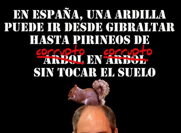 subversivos_'s tweet photo. #Volvemos2F #DIMISIÓN #RajoyNoContesta una de corrupción y de españa @syriza_es @PlanetaEskoria_ @cayo_lara http://t.co/dAPJx0Cm