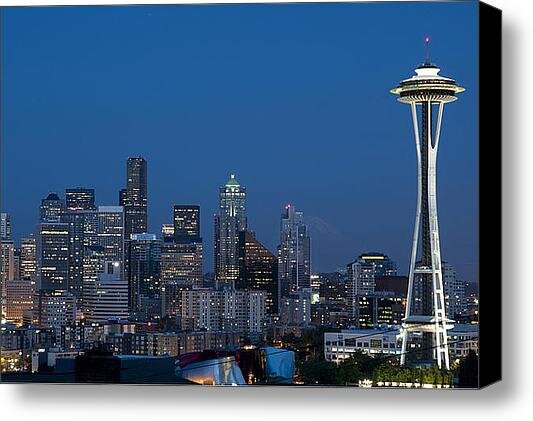 Snapographs's tweet image. New artwork for sale! - "Seattle Nights" - fineartamerica.com/featured/seatt… @fineartamerica