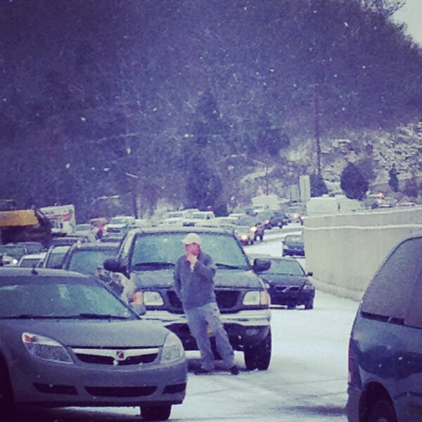 megan_reding's tweet image. Three hours of traffic + two cars hitting us= my morning going to volleyball #tennesseesnow #slipperyice #ballislife
