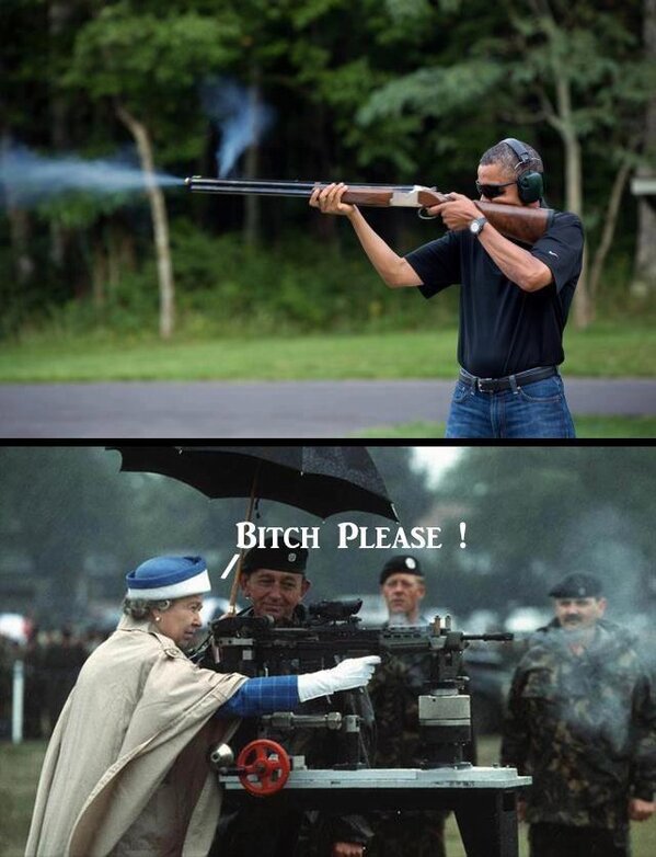 Obama's pic with the shotgun already photoshopped BCIgYpmCUAASWiz